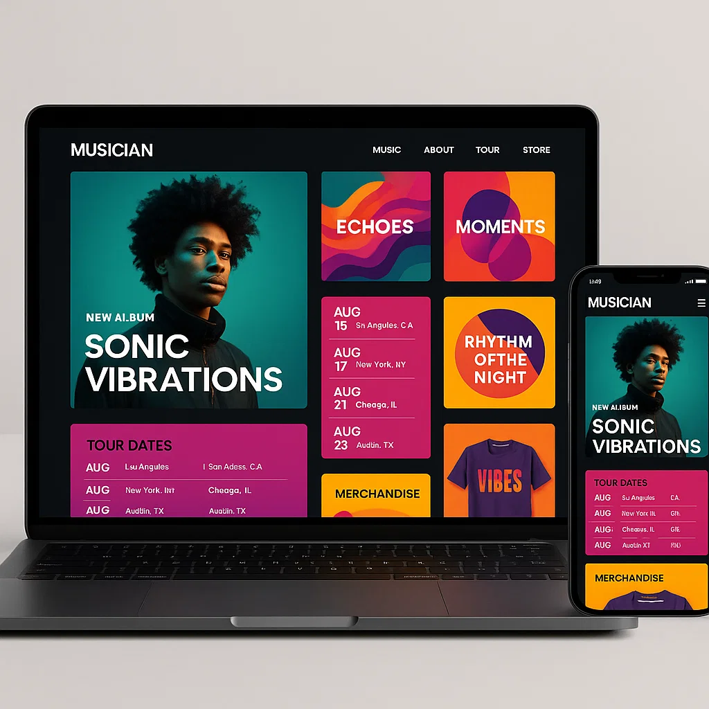 The Ultimate Guide to Choosing the Best Website Builder for Musicians in 2025